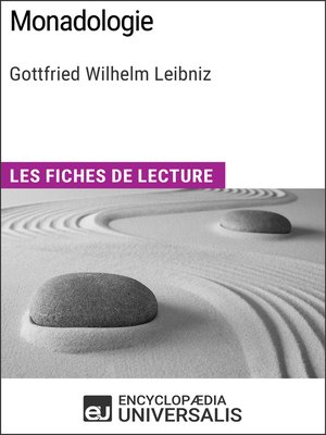 cover image of Monadologie de Leibniz